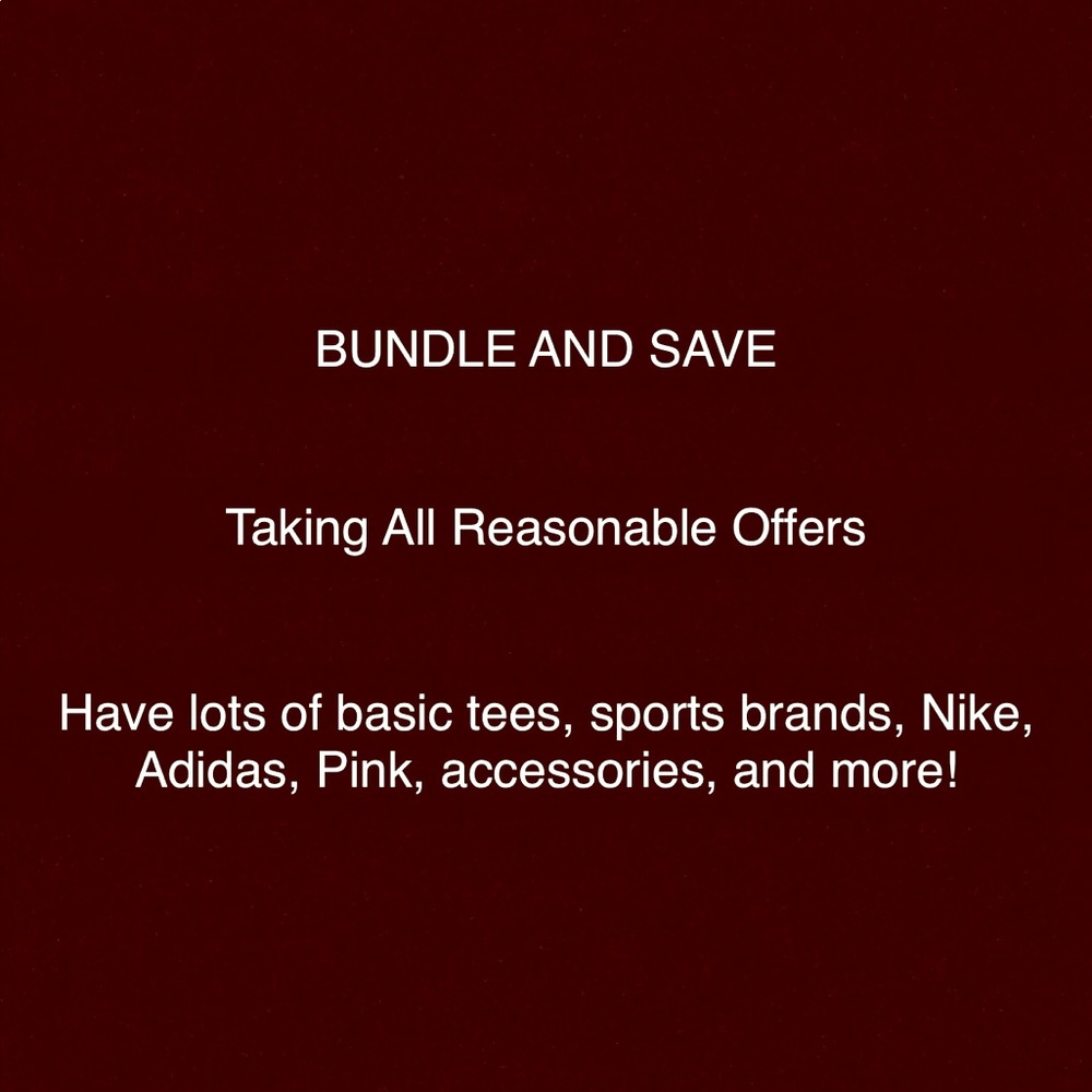 Taking All Reasonable Offers!